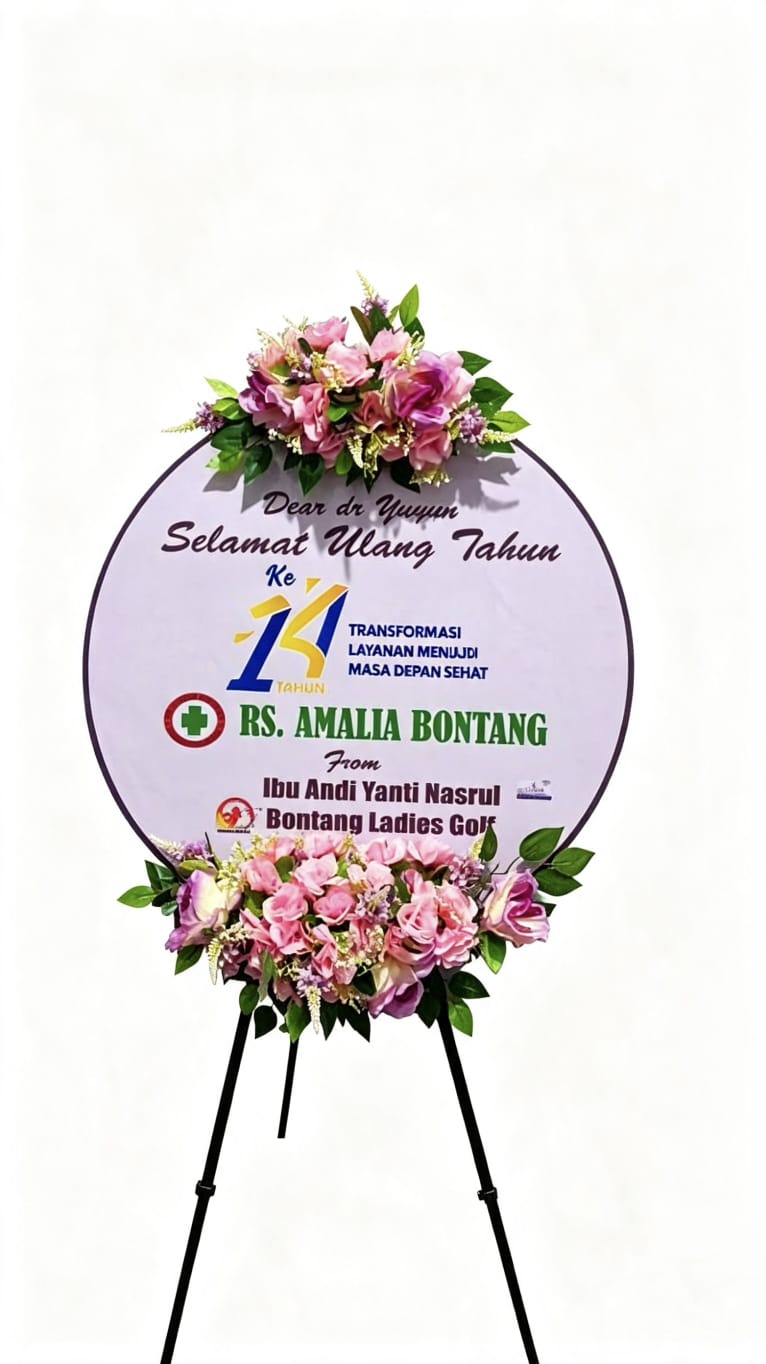 Papan Ucapan Bulat
