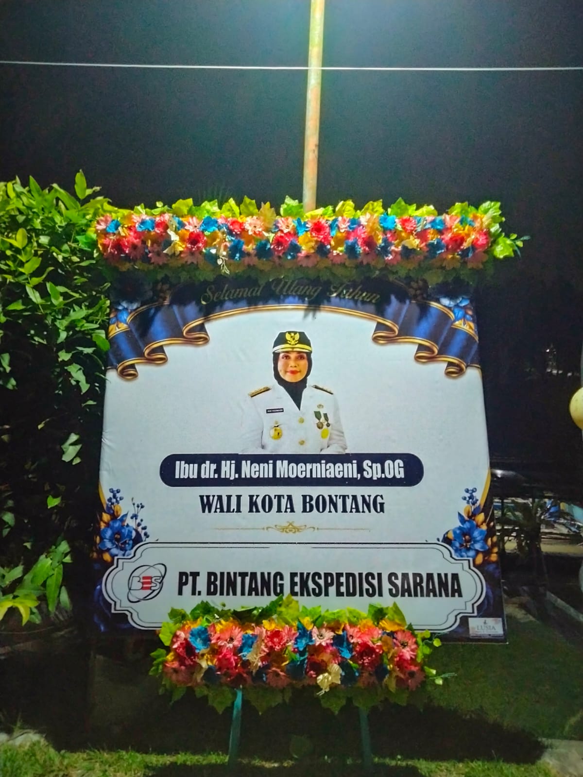 Papan Ucapan 2x2 (Desain A)