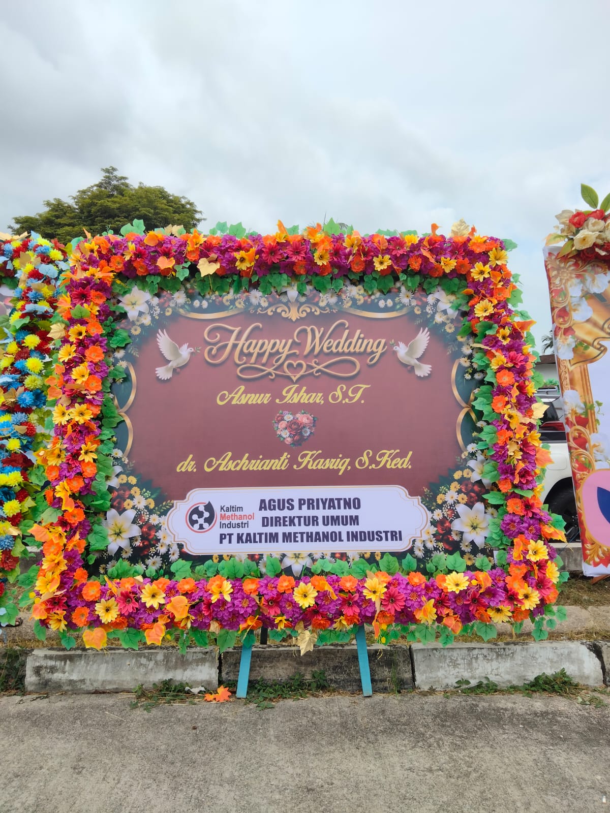 Papan Ucapan 2.5x2 (Desain B)