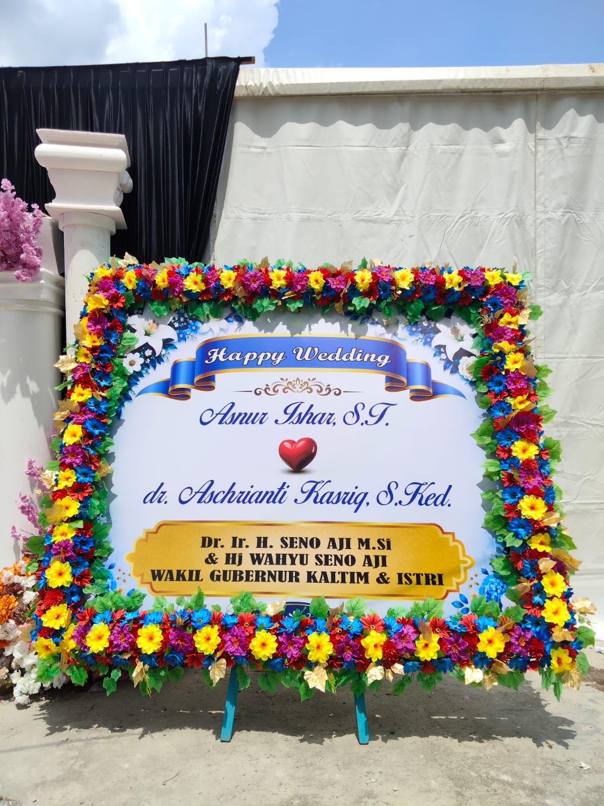 Papan Ucapan 2.5x2 (Desain A)